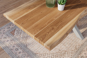 #akazienaturfarben #280x100 #spider-gestellsilber