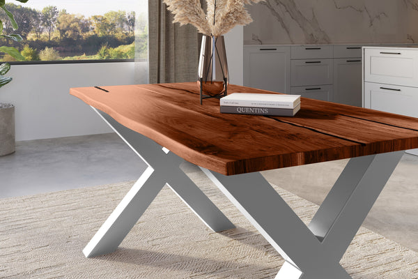 #nussbaumfarben #160x85 #x-gestellschwarz