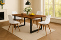 #nussbaumfarben #140x80 #schalenstuhlweiß