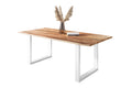 #naturfarben #240x100 #u-gestellweiß