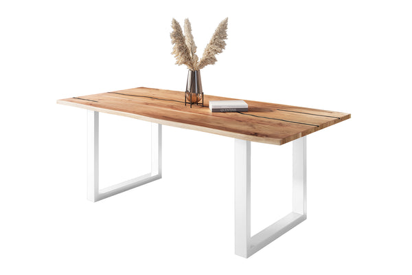 #naturfarben #240x100 #u-gestellweiß