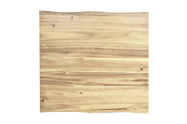 #akazienaturfarben #60x60 #säulen-gestelleckigschwarz