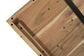 #akazienaturfarben #280x100 #u-gestellschwarz