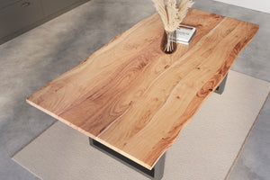 #naturfarben #200x100 #u-gestellschwarz