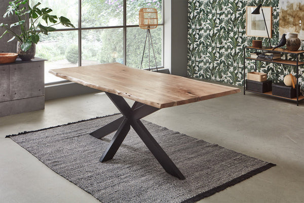 #naturfarben #220x100 #spider-gestellschwarz
