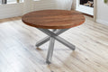 #nussbaumfarben #130cm #stern-gestellsilber