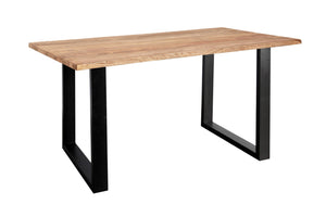 #sheeshamnaturfarben #140x80 #u-gestellschwarz