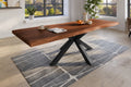 #nussbaumfarben #260x120 #spider-gestellschwarz