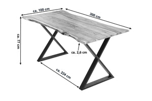 #naturfarben #300x100 #x-gestellschwarz