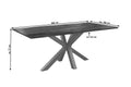 #nussbaumfarben #260x100 #spider-gestellsilber