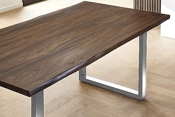 #wengefarben #140x85 #u-gestellsilber