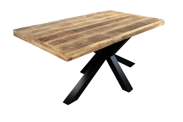 #mangonaturfarben #120x80 #spider-gestellschwarz
