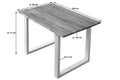 #140x80 #u-gestellweiß