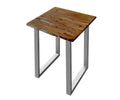 #nussbaumfarben #90x90 #u-gestellsilber
