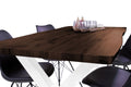 #nussbaumfarben #160x85 #x-gestellweiß