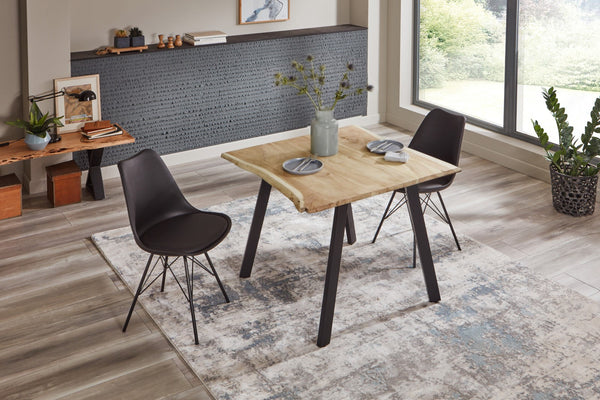 #naturfarben #80x80 #vierfuß-gestellschwarz