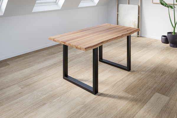 #naturfarben #140x80 #u-gestellschwarz