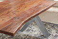 #nussbaumfarben #160x85 #x-gestellsilber
