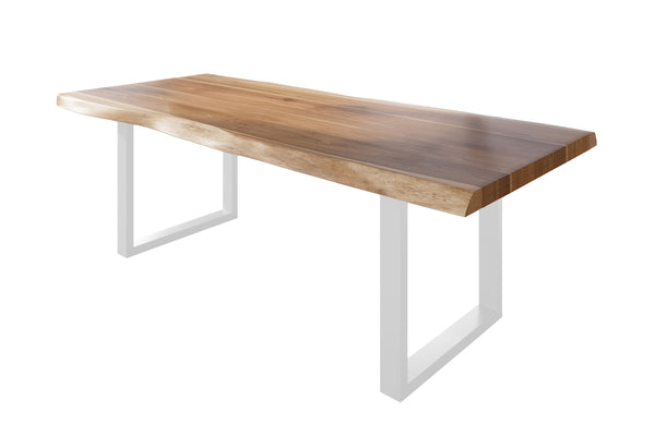 #naturfarben #200x110 #u-gestellweiß