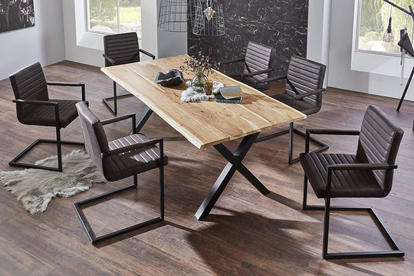 #naturfarben #220x100 #x-gestellschwarz