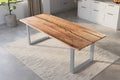 #naturfarben #280x100 #u-gestellsilber