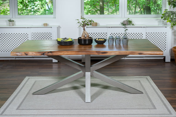 #nussbaumfarben #300x100 #spider-gestellsilber