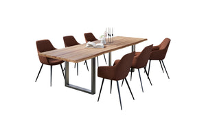 #naturfarben #240x100 #u-gestellsilber