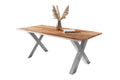 #naturfarben #240x100 #x-gestellsilber