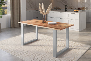#naturfarben #120x80 #u-gestellsilber