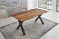 #sheeshamnaturfarbenlackiert #180x90 #x-gestellschwarz