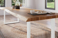 #akazienaturfarben #240x100 #u-gestellweiß