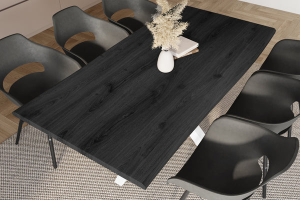 #holzgrau-optik #220x100 #spider-gestellweiß