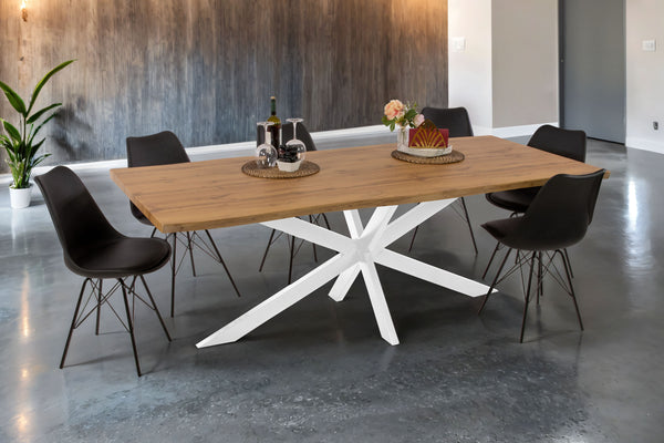 #wildeichenfarben #240x100 #spider-gestellweiß