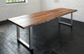 #nussbaumfarben #320x100 #u-gestellsilber