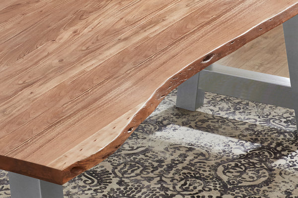 #naturfarben #180x90 #a-gestellsilber