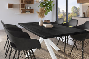#holzgrau-optik #220x100 #spider-gestellweiß