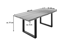 #naturfarben #160x85 #u-gestellschwarz