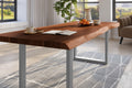 #nussbaumfarben #240x120 #u-gestellsilber