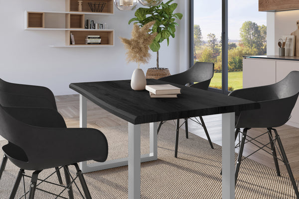 #holzgrau-optik #120x80 #u-gestellsilber