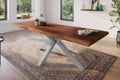 #akazienussbaumfarben #280x100 #spider-gestellsilber