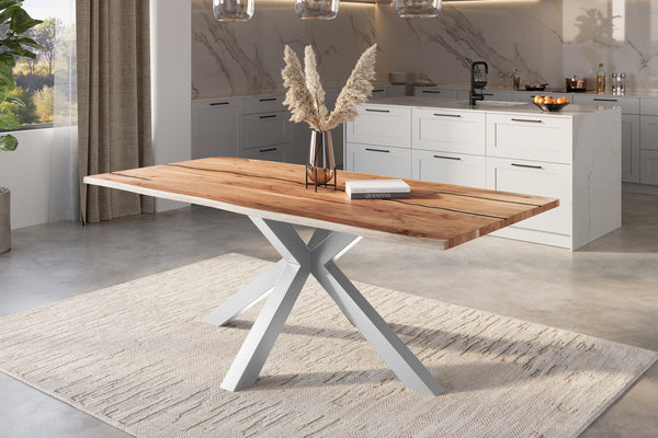 #naturfarben #240x100 #spider-gestellsilber