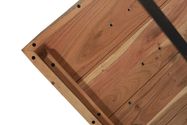 #akazienussbaumfarben #160x85 #u-gestellschwarz