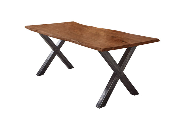 #nussbaumfarben #240x100 #x-gestellvintage