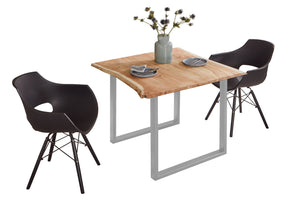 #naturfarben #90x90 #u-gestellsilber