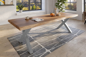 #naturfarben #280x110 #x-gestellsilber