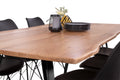 #naturfarben #180x90 #hairpin-gestellschwarz