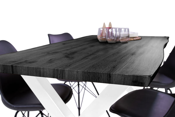 #graufarben #160x85 #x-gestellweiß