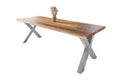 #mangoroughfarben #260x100 #x-gestellsilber