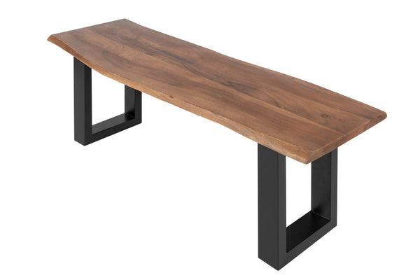 #nussbaumfarben #120cm #u-gestellschwarz