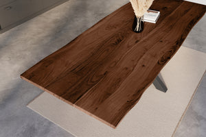 #nussbaumfarben #260x100 #spider-gestellschwarz